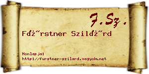 Fürstner Szilárd névjegykártya