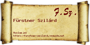 Fürstner Szilárd névjegykártya